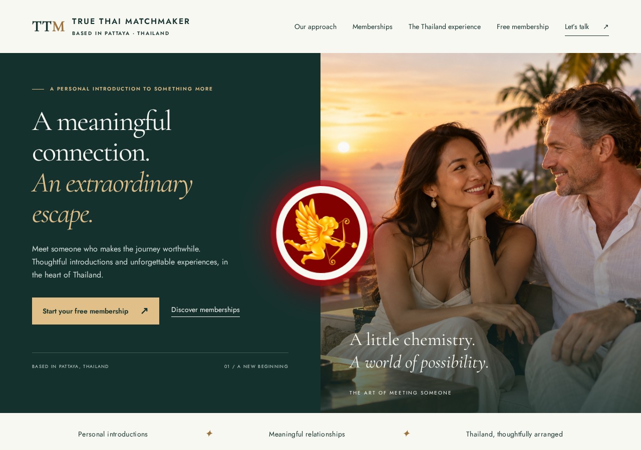 True Thai Matchmaker website