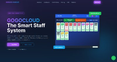 GOGOCLOUD Smart Staff System website