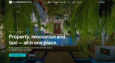 PG Home Service website